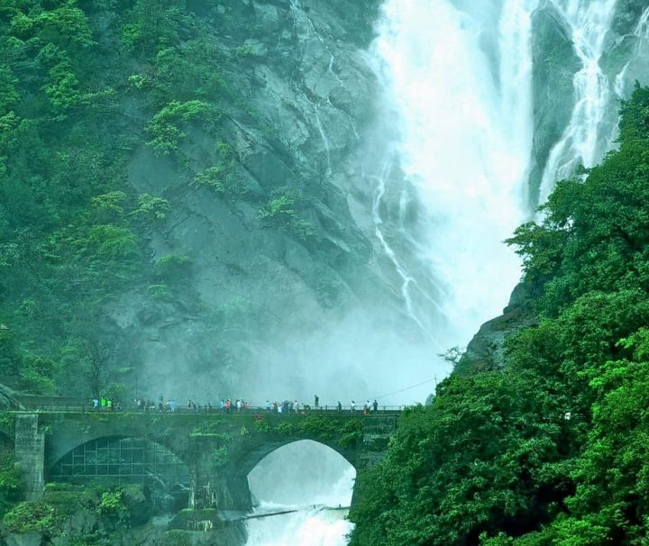 dudhsagar waterfall trekking